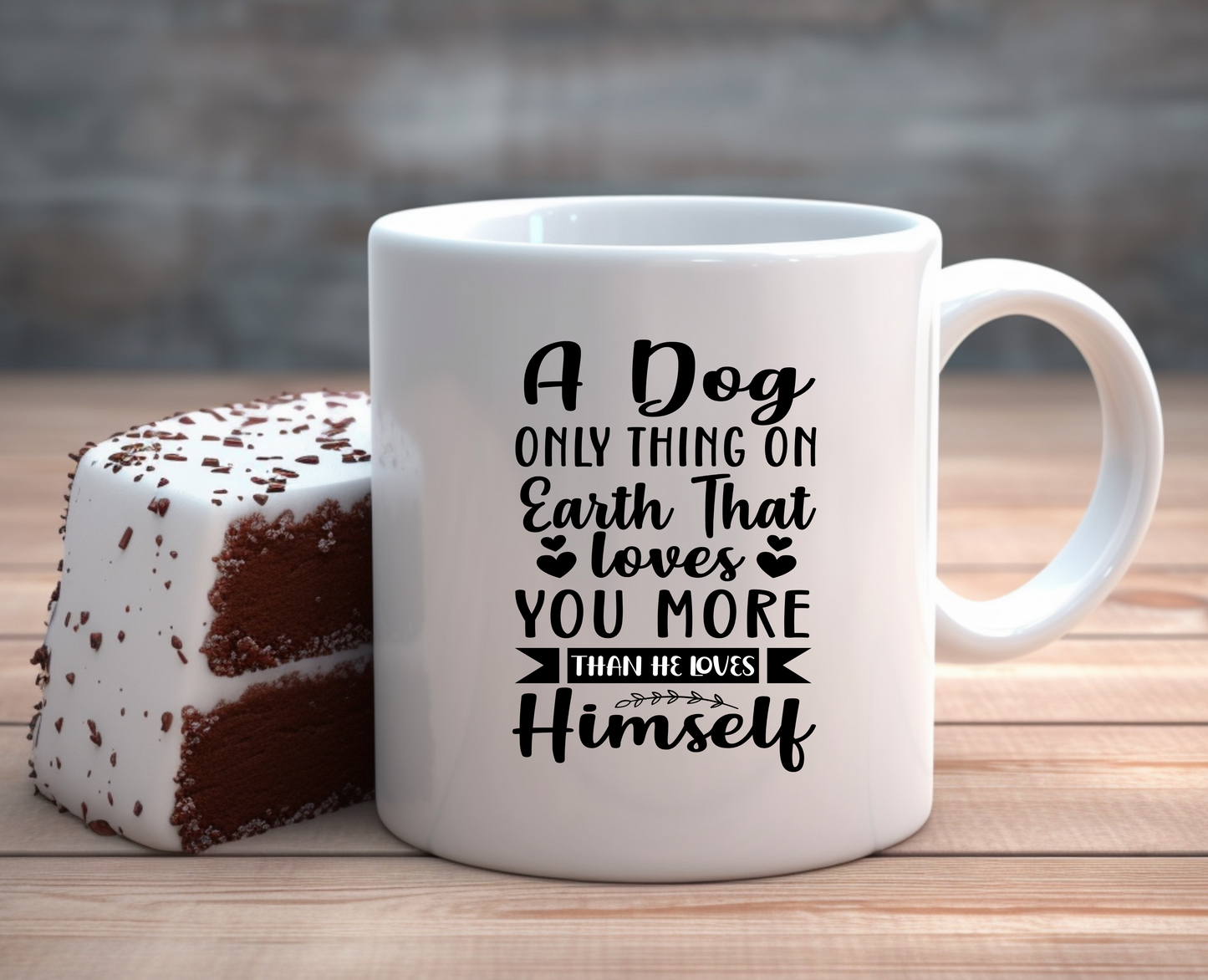 A Dog Ceramic Mug