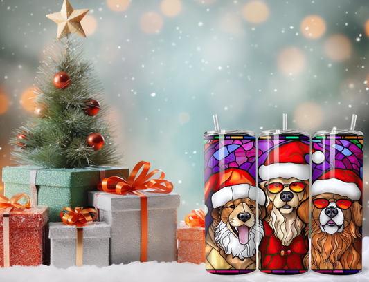 A Dogs Christmas Tumbler