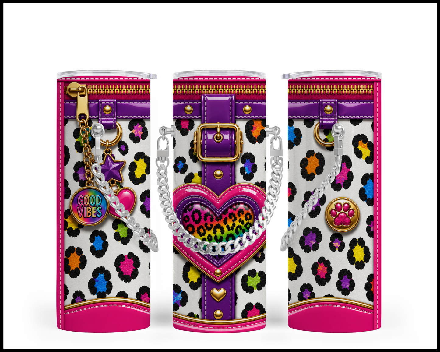 Good Vibes Chain Tumbler (3113)
