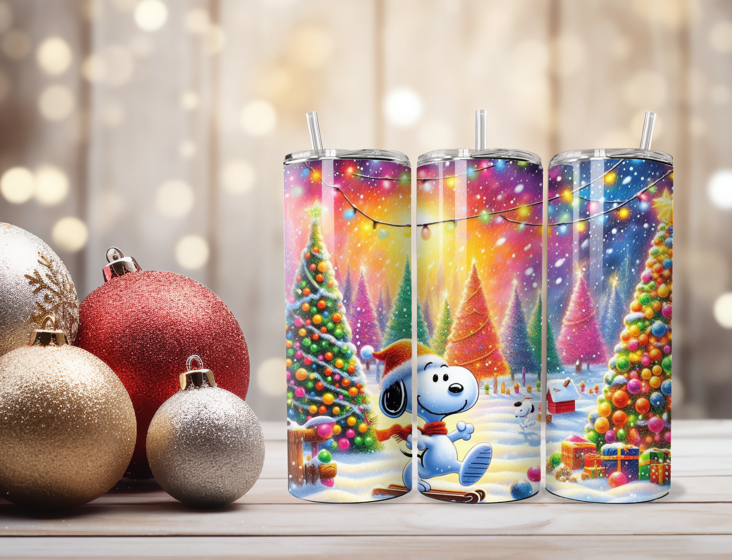 A Very Snoopy Christmas Tumbler