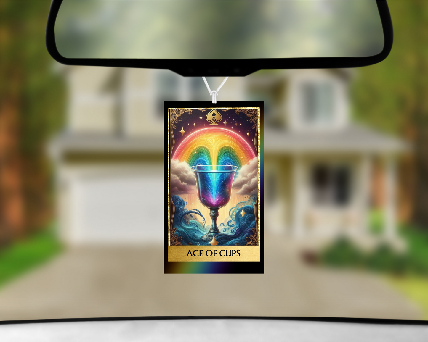 Ace of Cups Car Air Freshener