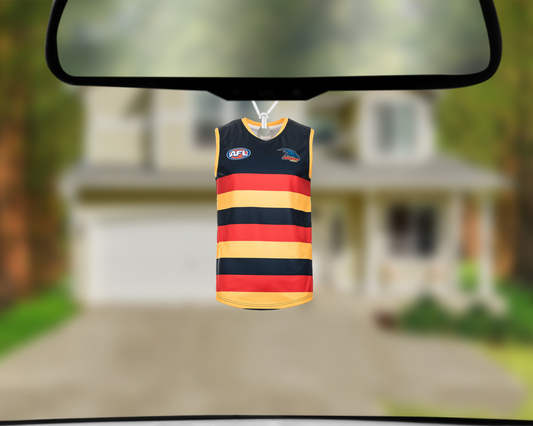 Adelaide Crows Jersey Car Air Freshener