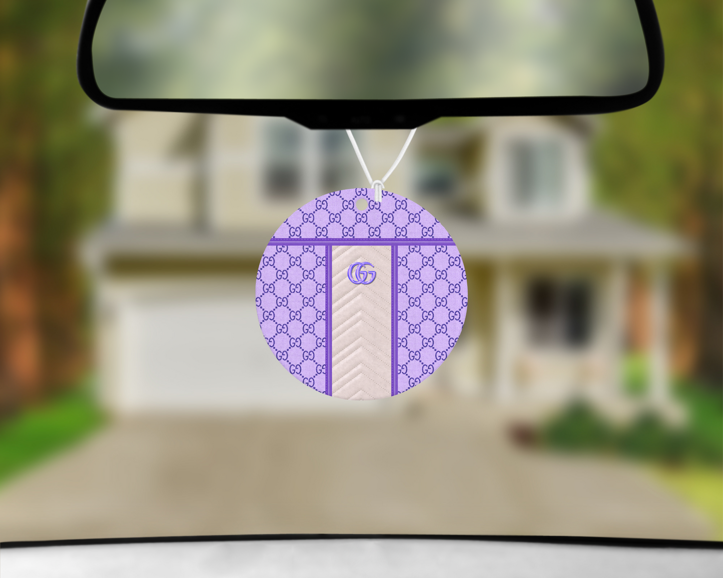 Gucci Inspired Car Air Freshener (003) Round