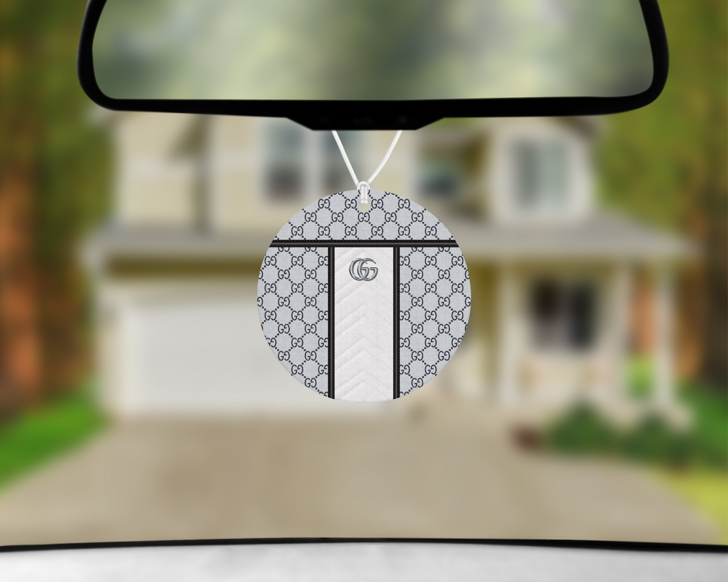 Gucci Inspired Car Air Freshener (004) Round