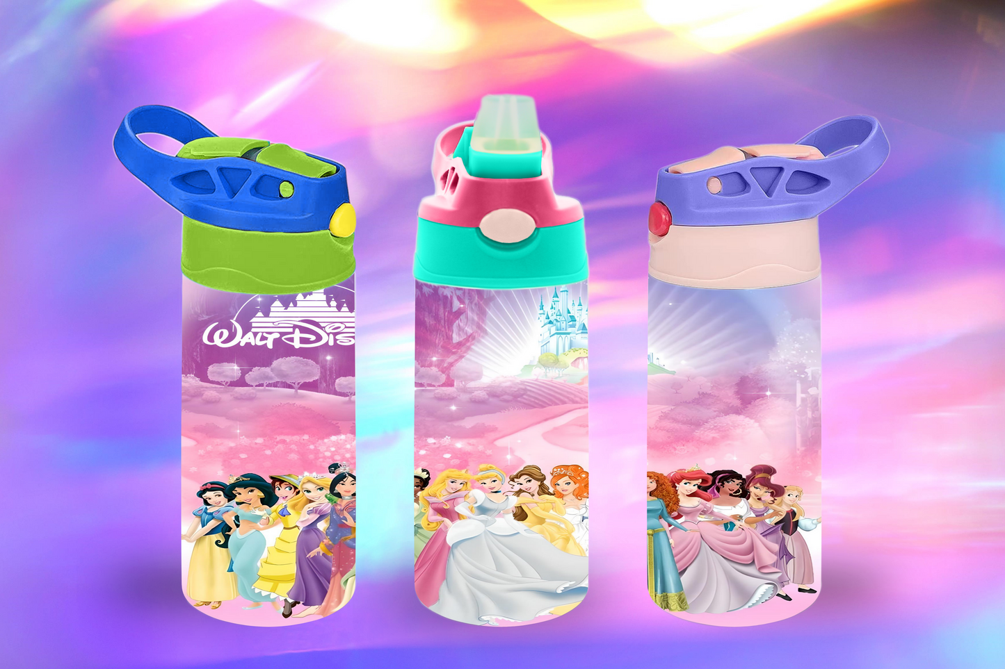 All The Princesses 2 Sippy Cup / Kids Bottle