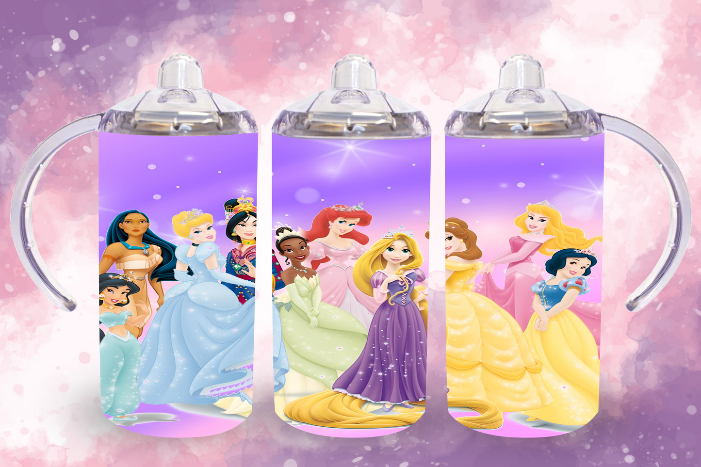 All The Princesses Sippy Cup / Kids Bottle