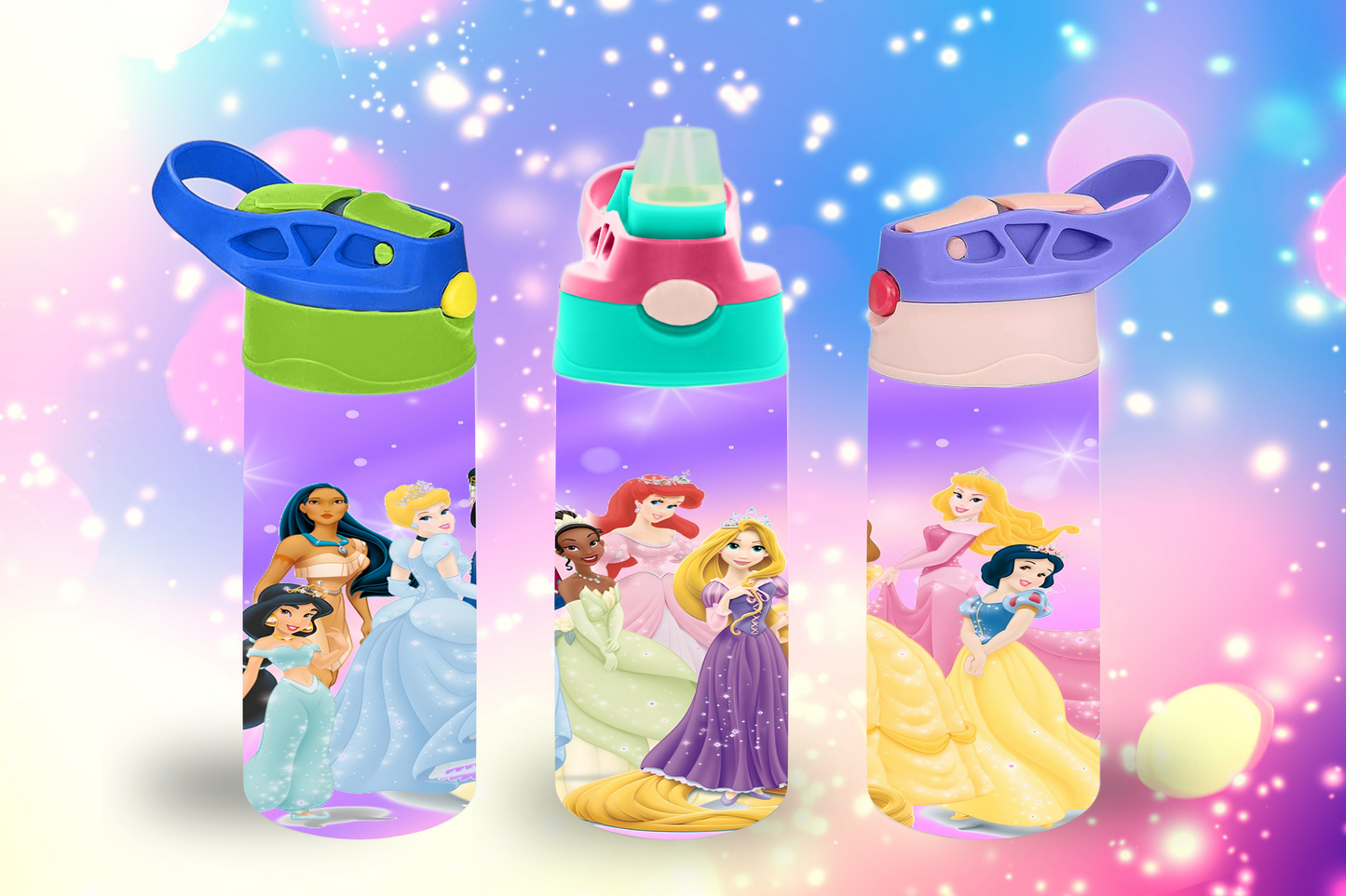 All The Princesses Sippy Cup / Kids Bottle