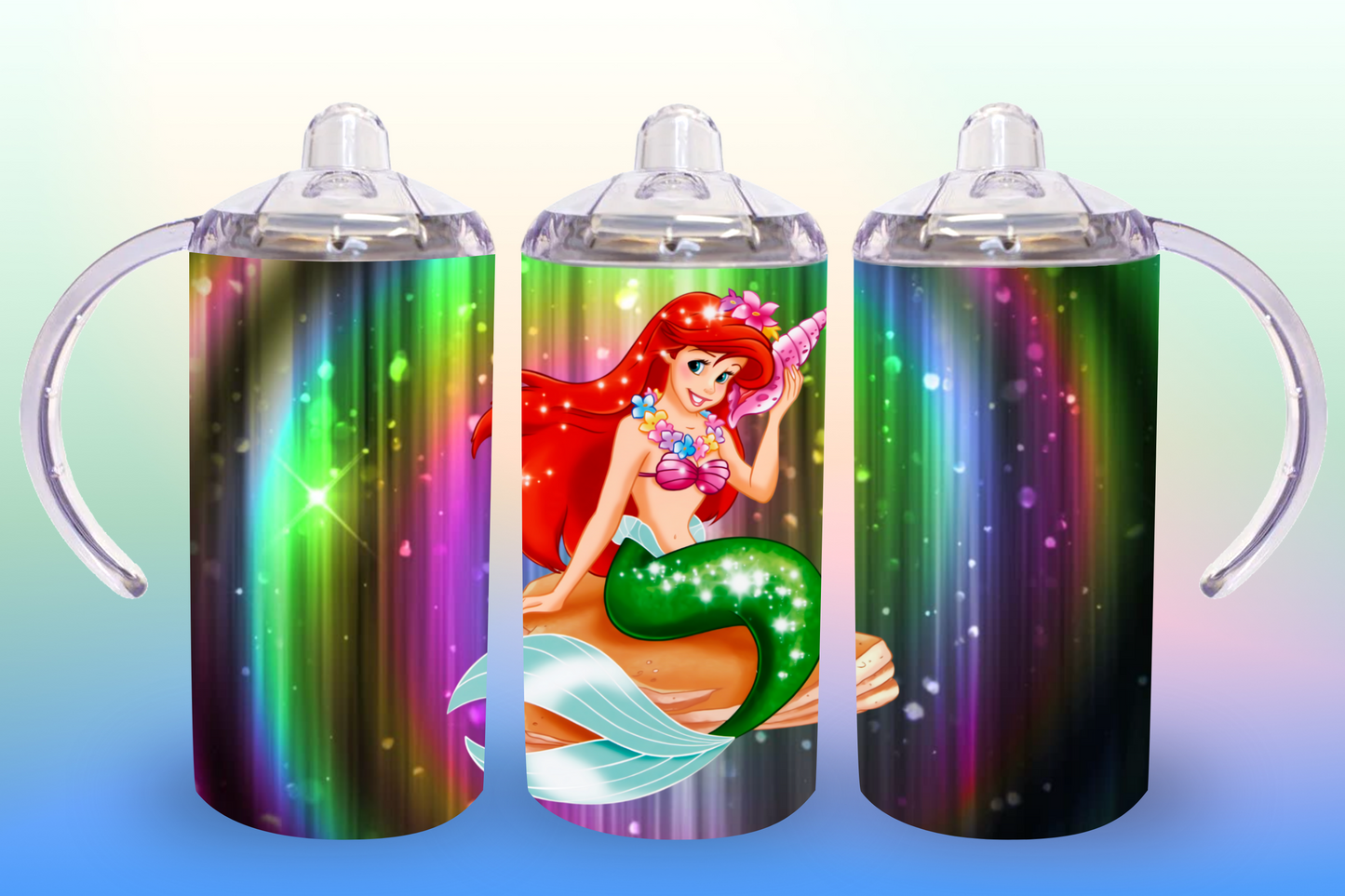 Ariel Foil Sippy Cup / Kids Bottle