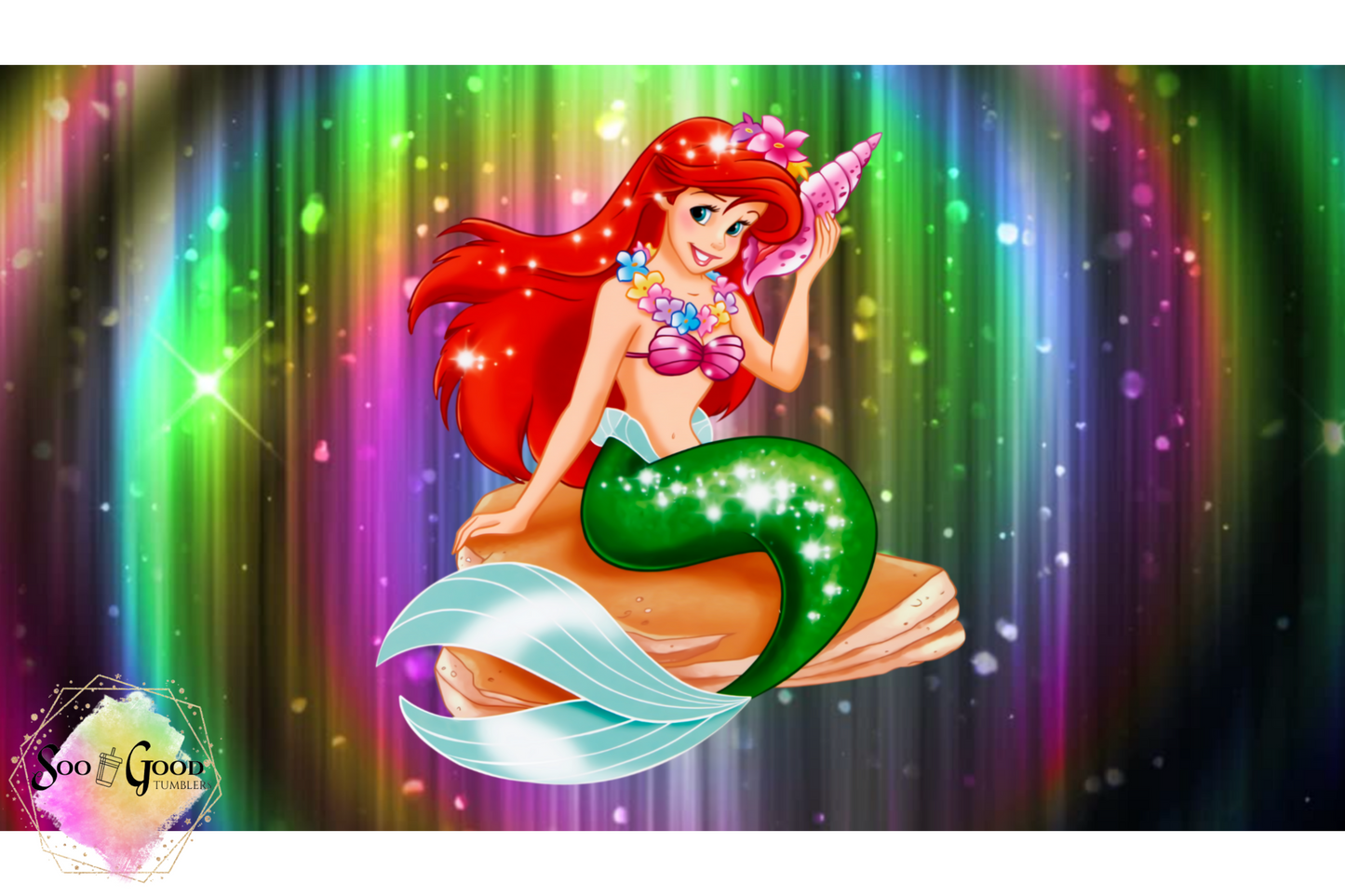 Ariel Foil Sippy Cup / Kids Bottle