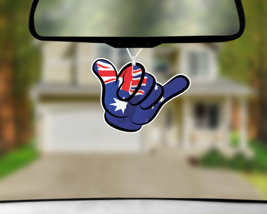 Aussie Shaka Car Air Freshener