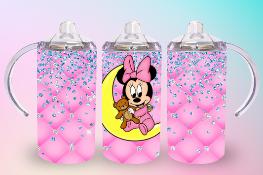 Baby Minnie (Pink) Sippy Cup / Kids Bottle