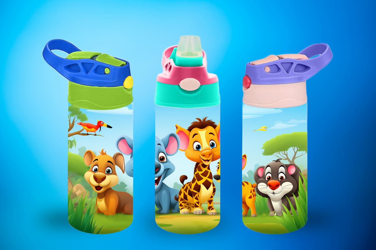 Baby Safari 3 Sippy Cup / Kids Bottle