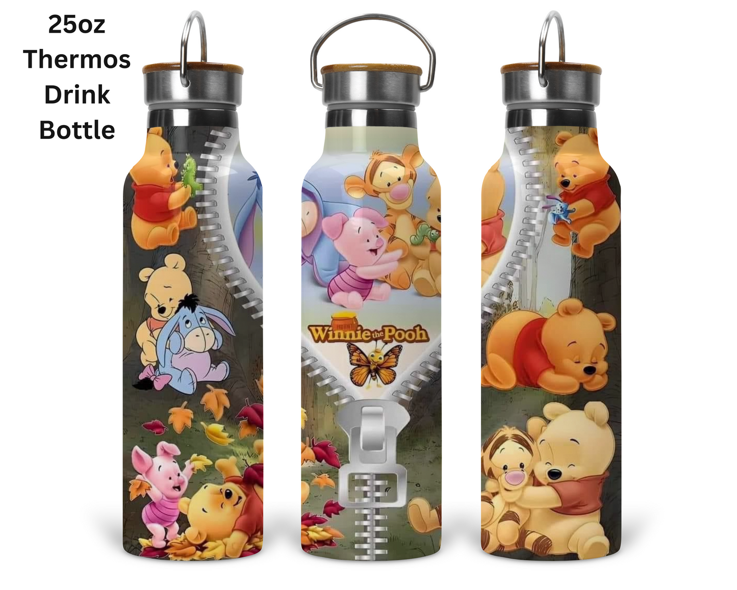 Winnie The Pooh Zip Up Tumbler