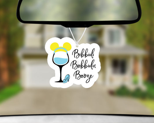 Bibbidi Bobbidi Booze Car Air Freshener