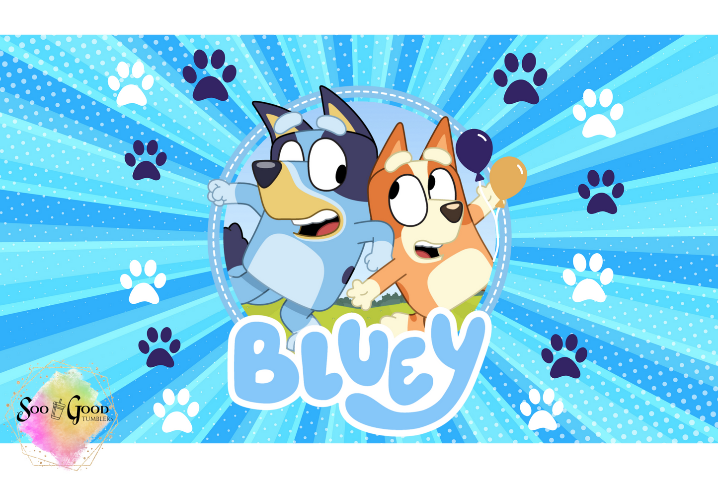 Bluey Full Sippy Cup / Kids Bottle