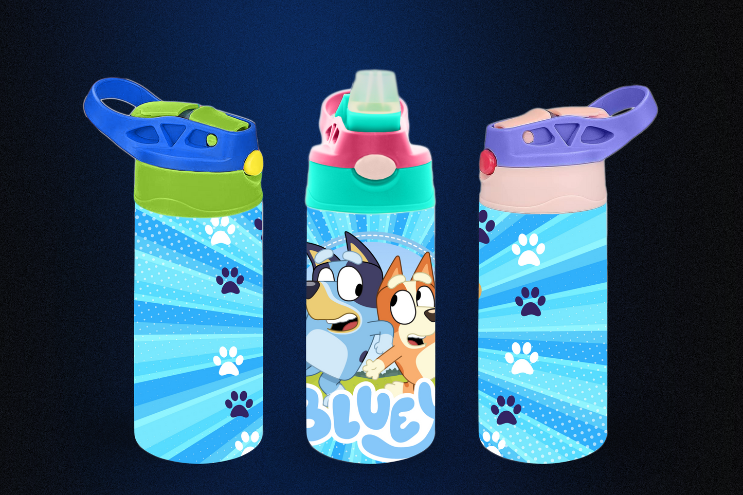 Bluey Full Sippy Cup / Kids Bottle