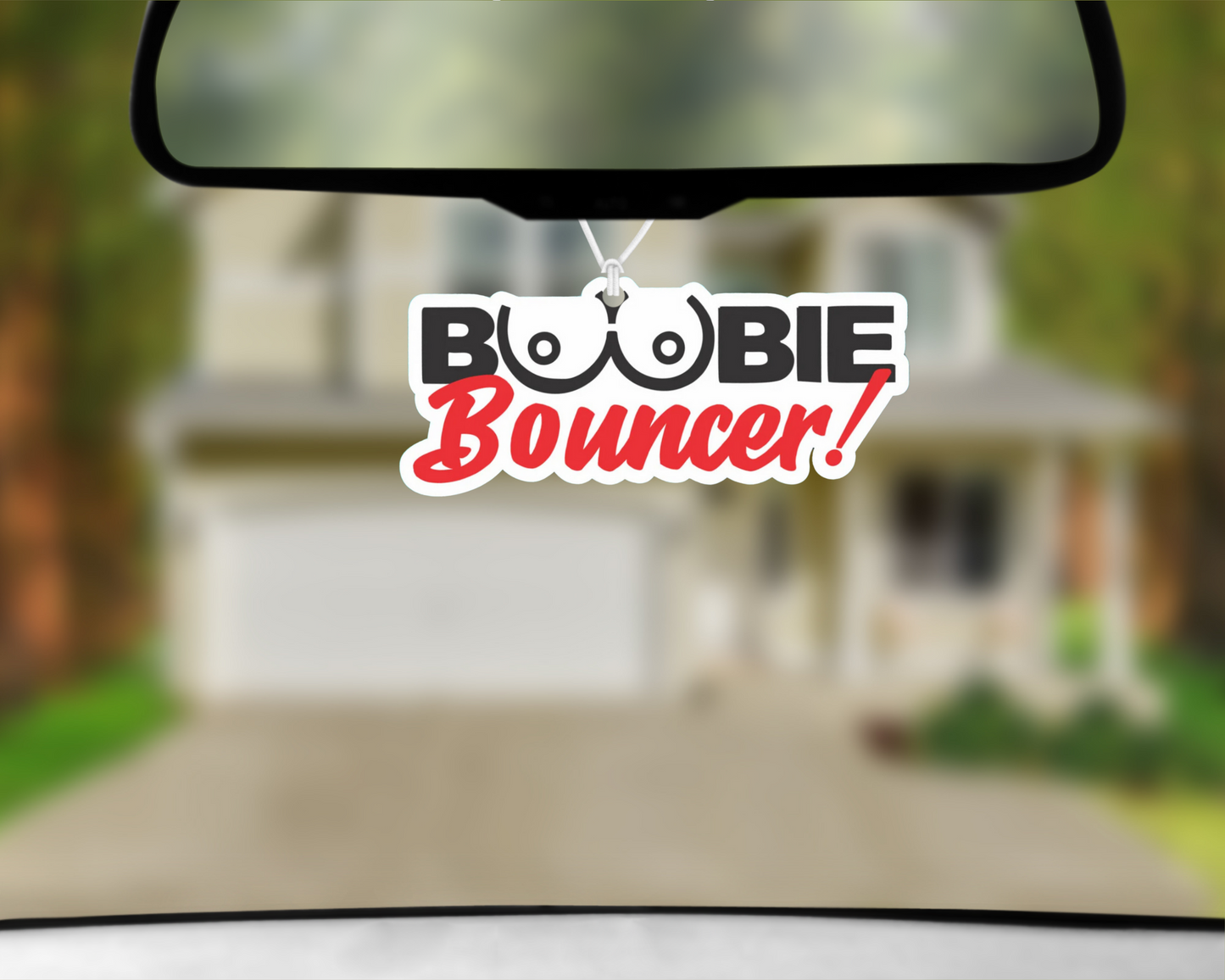 Boobie Bouncer Car Air Freshener