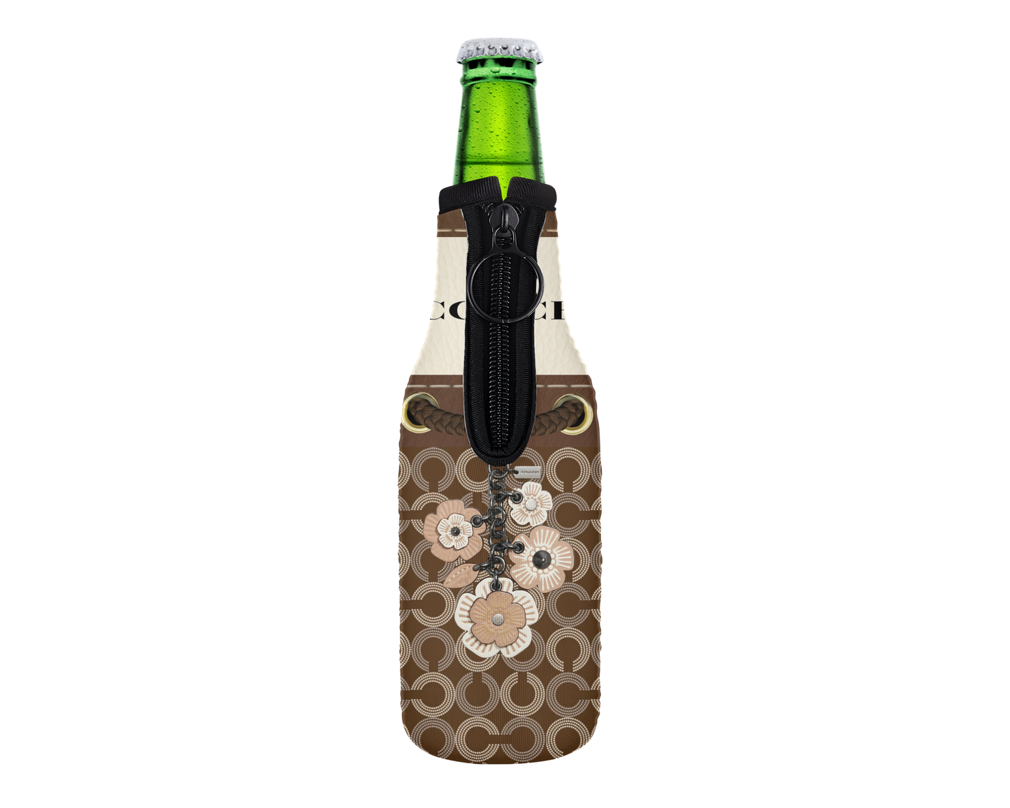 Coach Inspired Neoprene Can/Bottle Cooler (063)