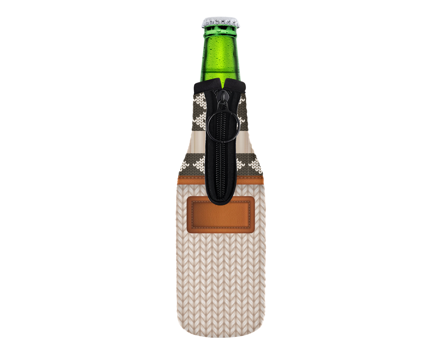 Knitted Inspired Neoprene Can/Bottle Cooler (031)