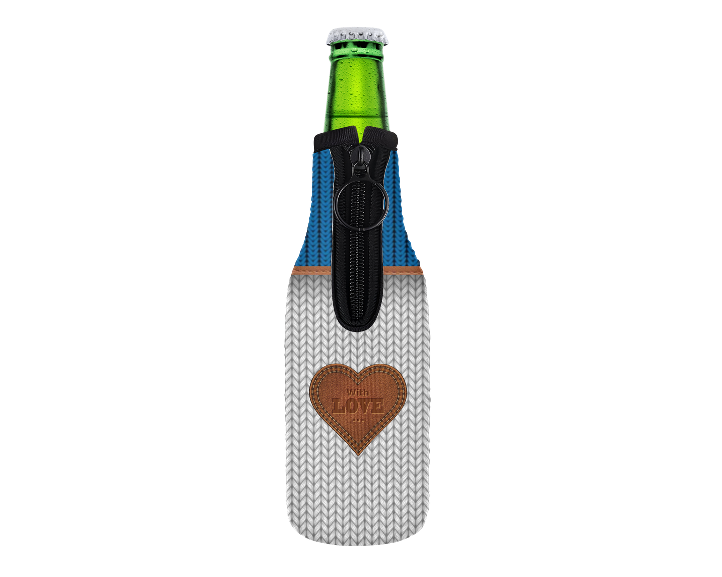 Knitted Inspired Neoprene Can/Bottle Cooler (032)