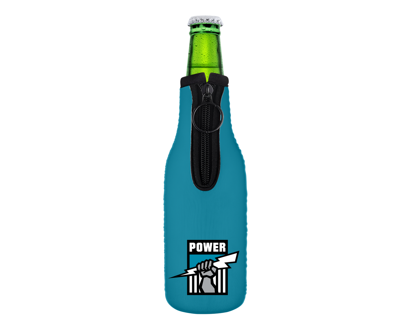 Port Adelaide Neoprene Can/Bottle Cooler