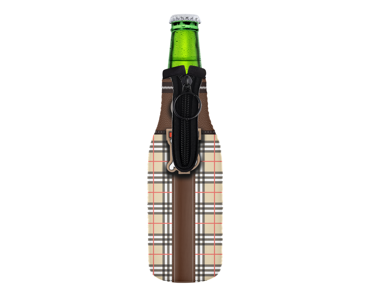 Burberry Inspired Neoprene Can/Bottle Cooler (002)