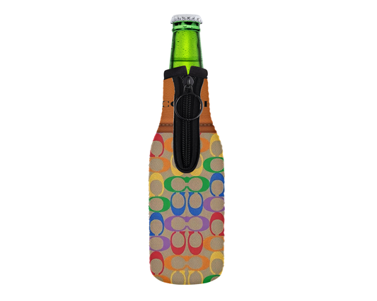 Coach Inspired Neoprene Can/Bottle Cooler (081)