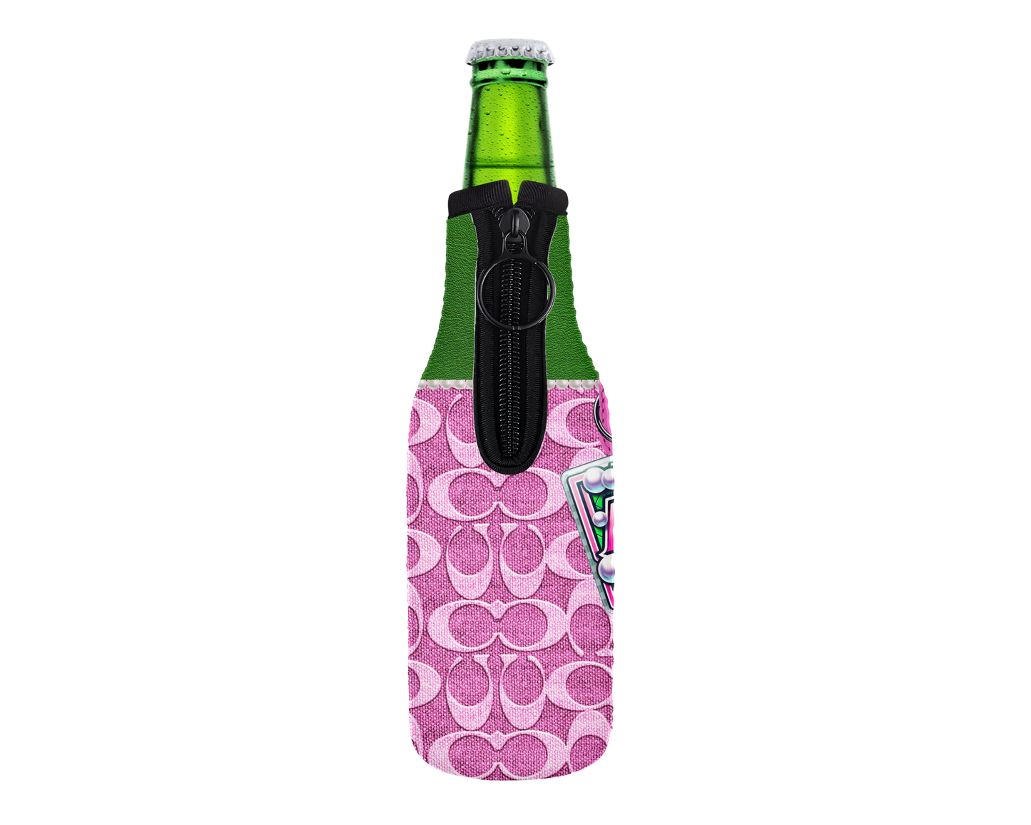 Coach Inspired Neoprene Can/Bottle Cooler (003)