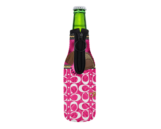 Coach Inspired Neoprene Can/Bottle Cooler (019)