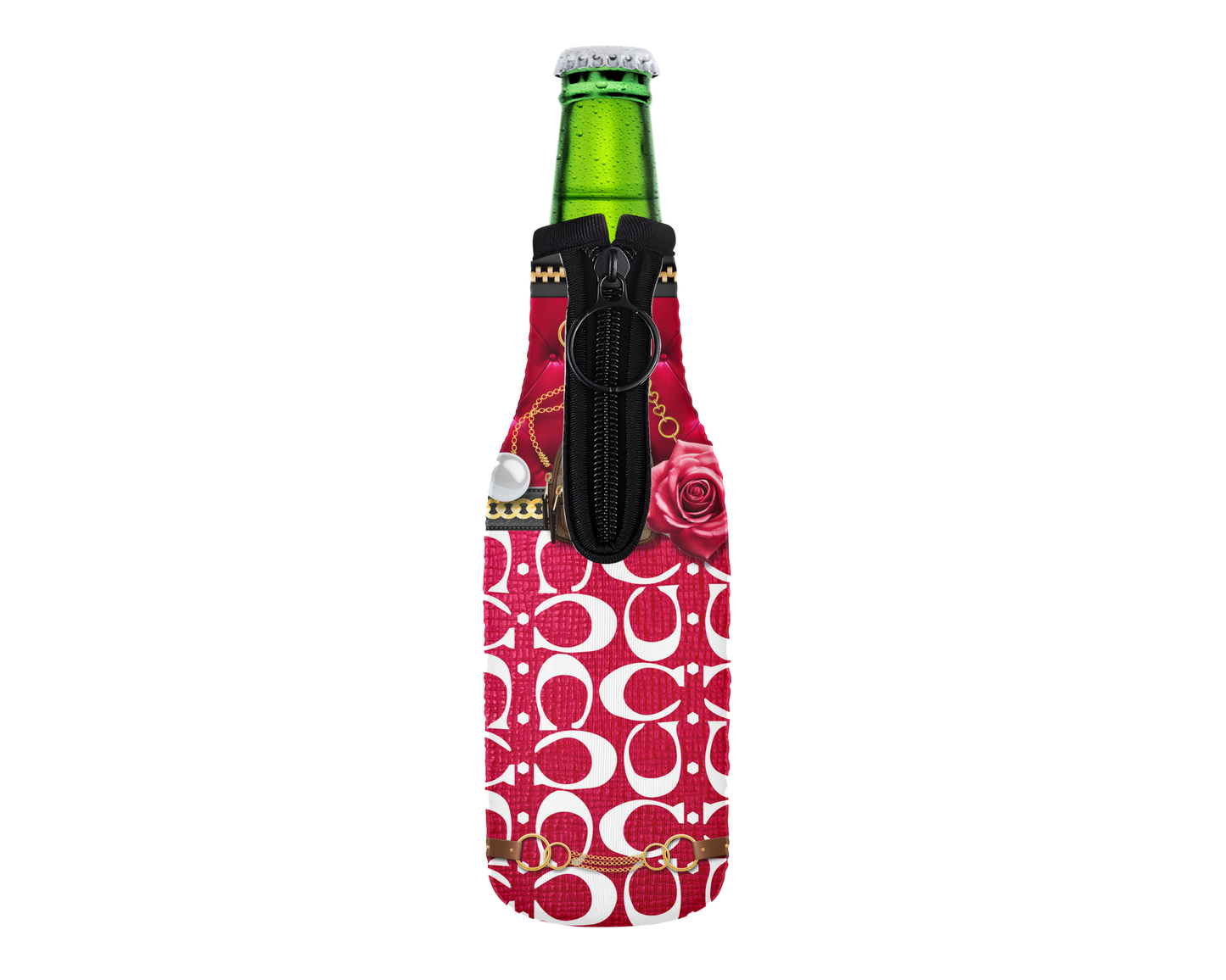 Coach Inspired Neoprene Can/Bottle Cooler (025)