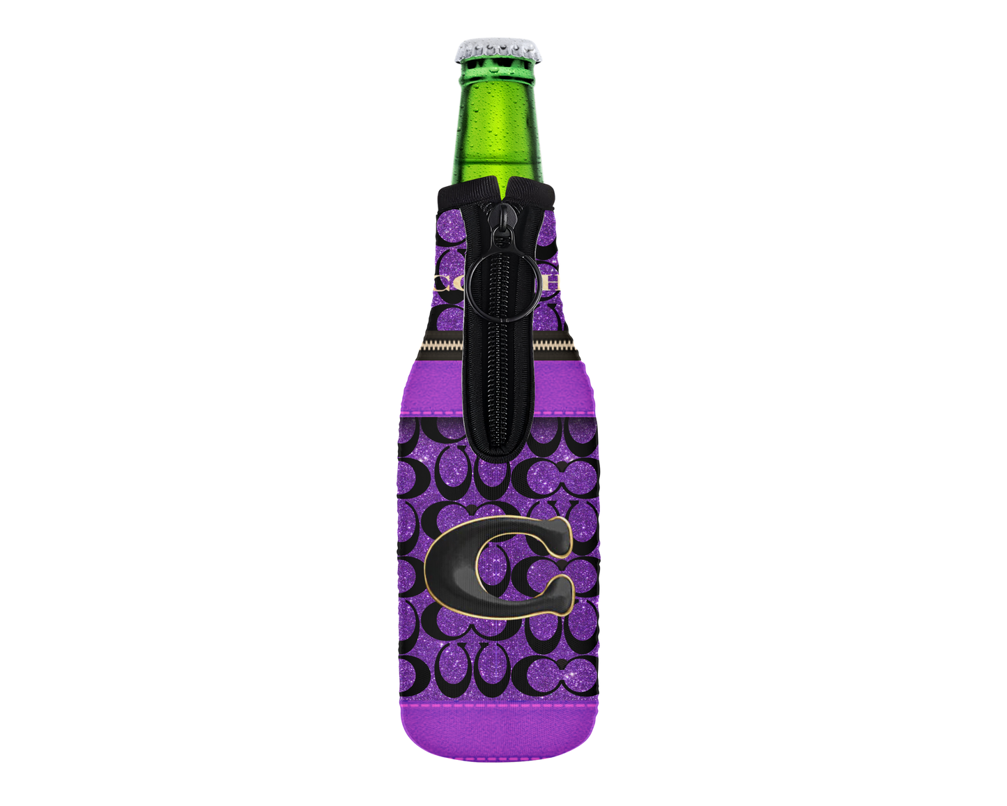 Coach Inspired Neoprene Can/Bottle Cooler (085)