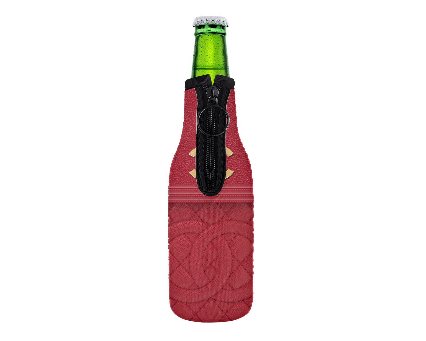 Chanel Inspired Neoprene Can/Bottle Cooler (005)