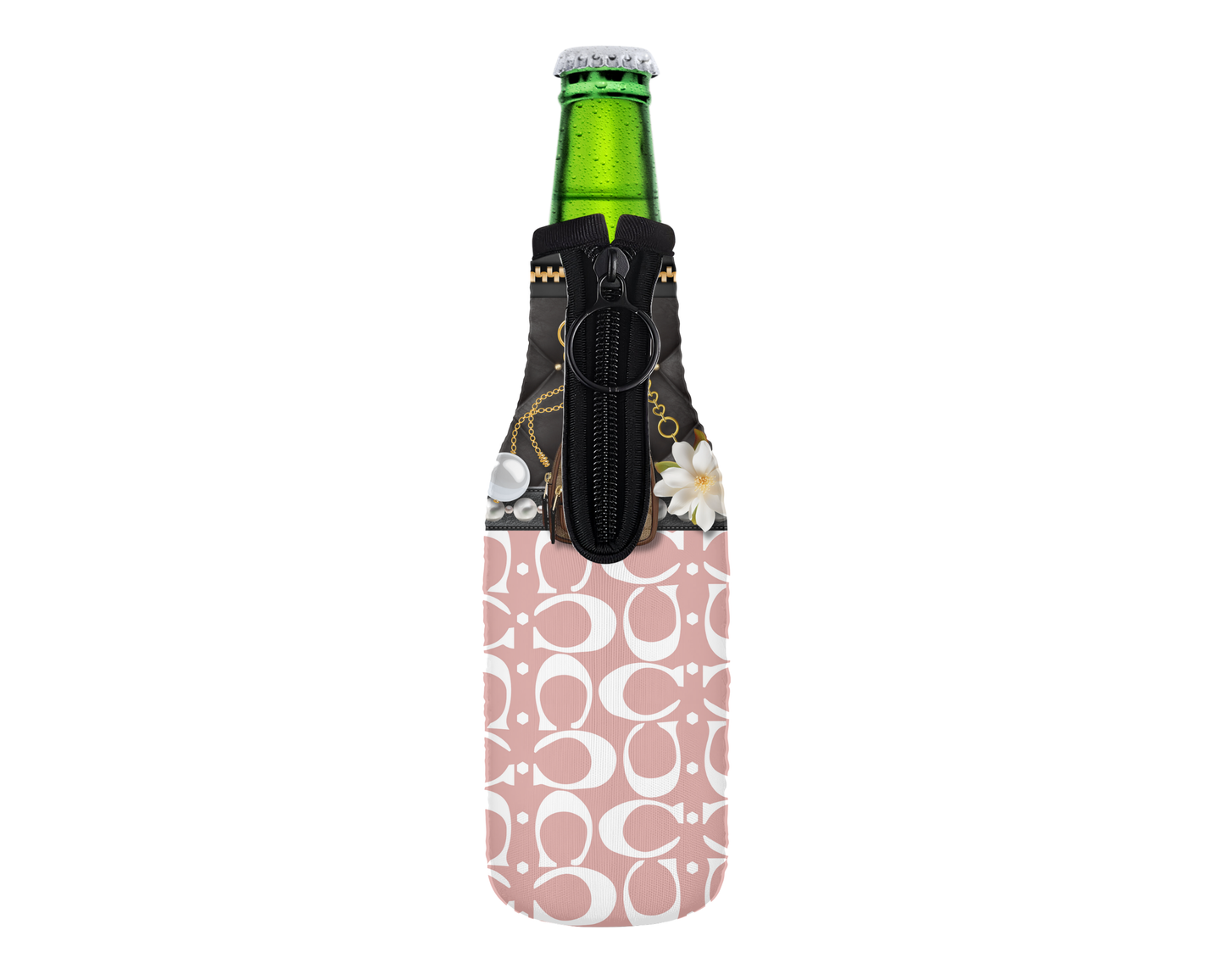 Coach Inspired Neoprene Can/Bottle Cooler (024)