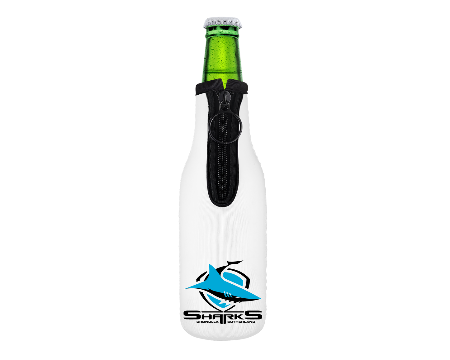 Cronulla Sharks Neoprene Can/Bottle Cooler