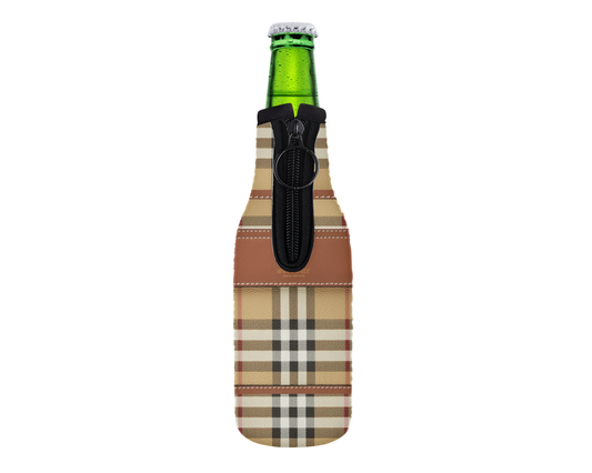 Burberry Inspired Neoprene Can/Bottle Cooler (009)