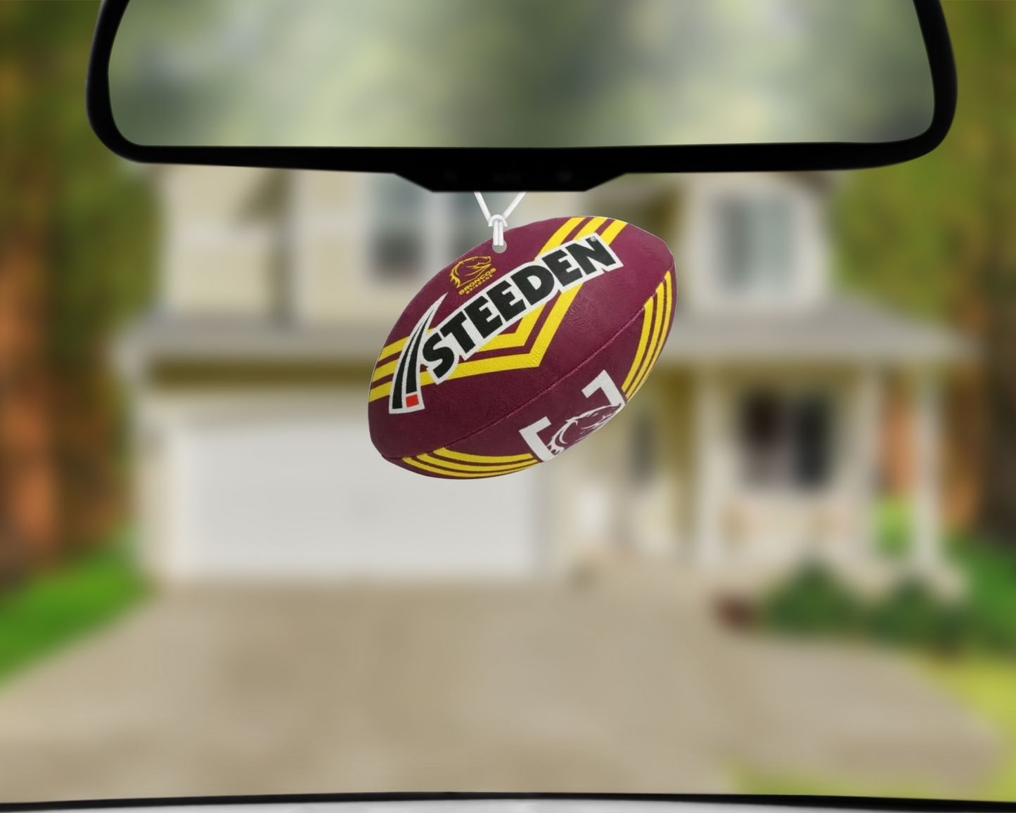 Brisbane Broncos Football Car Air Freshener