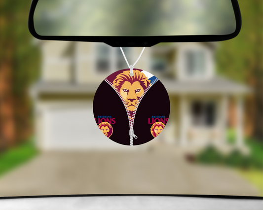 Brisbane Lions Car Air Freshener