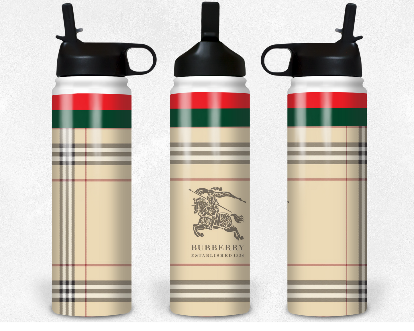 Burberry Handbag Inspired Tumbler (001)