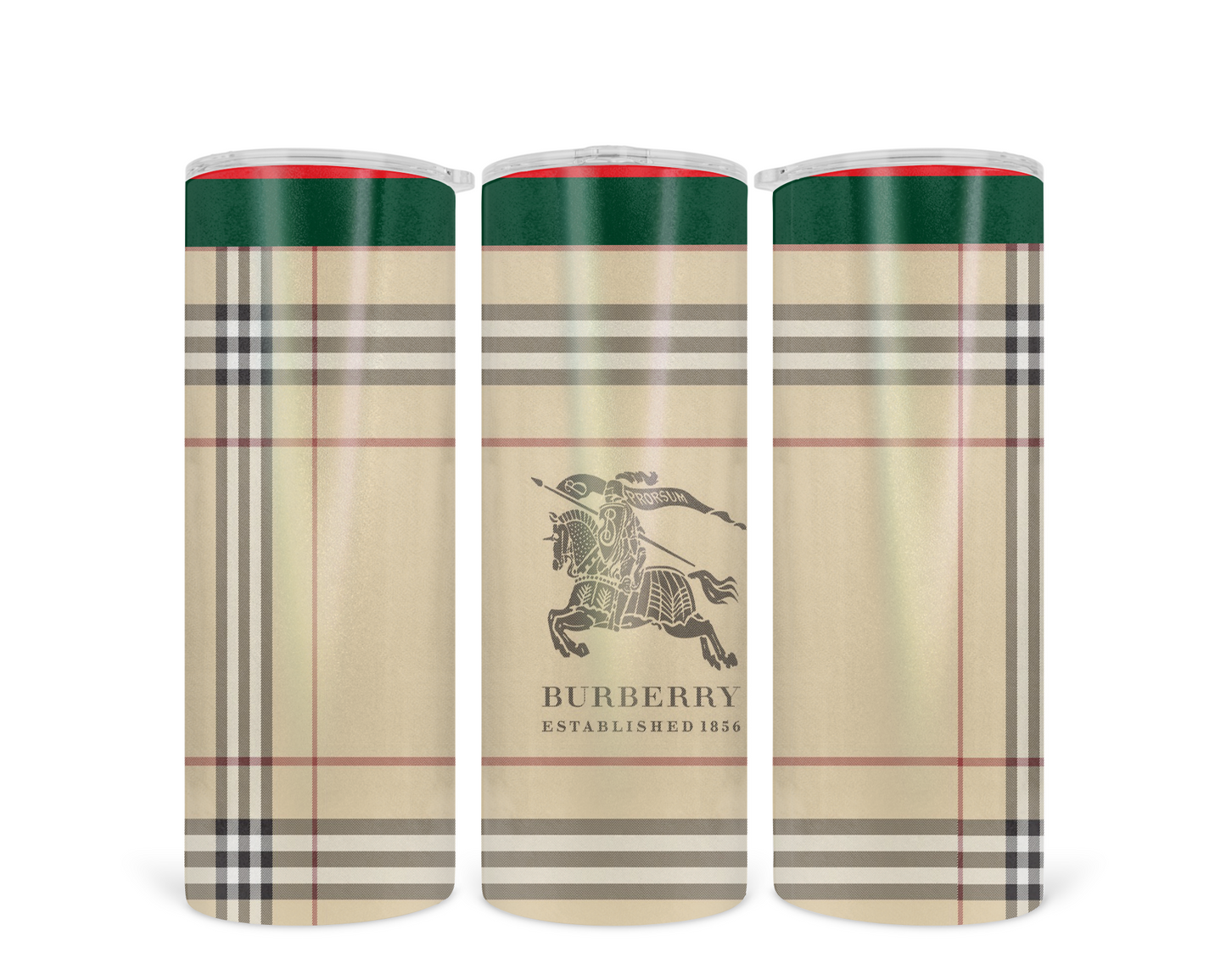 Burberry Handbag Inspired Tumbler (001)