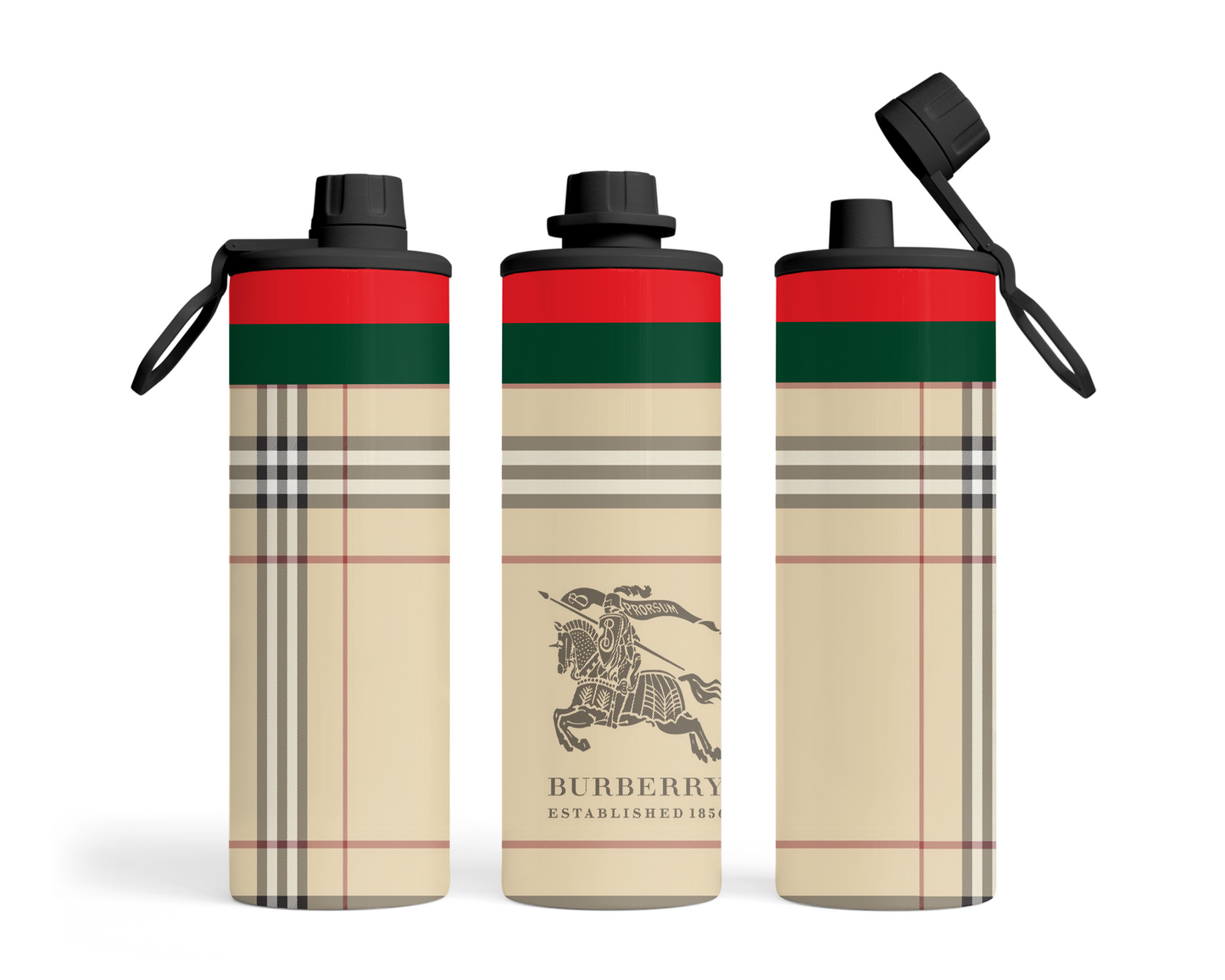 Burberry Handbag Inspired Tumbler (001)