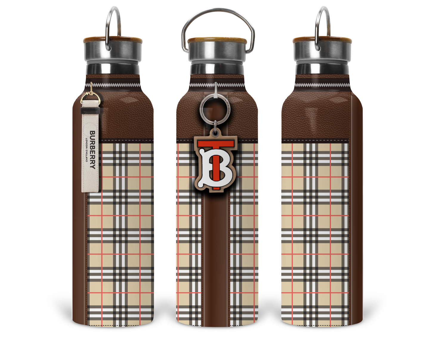 Burberry Handbag Inspired Tumbler (002)