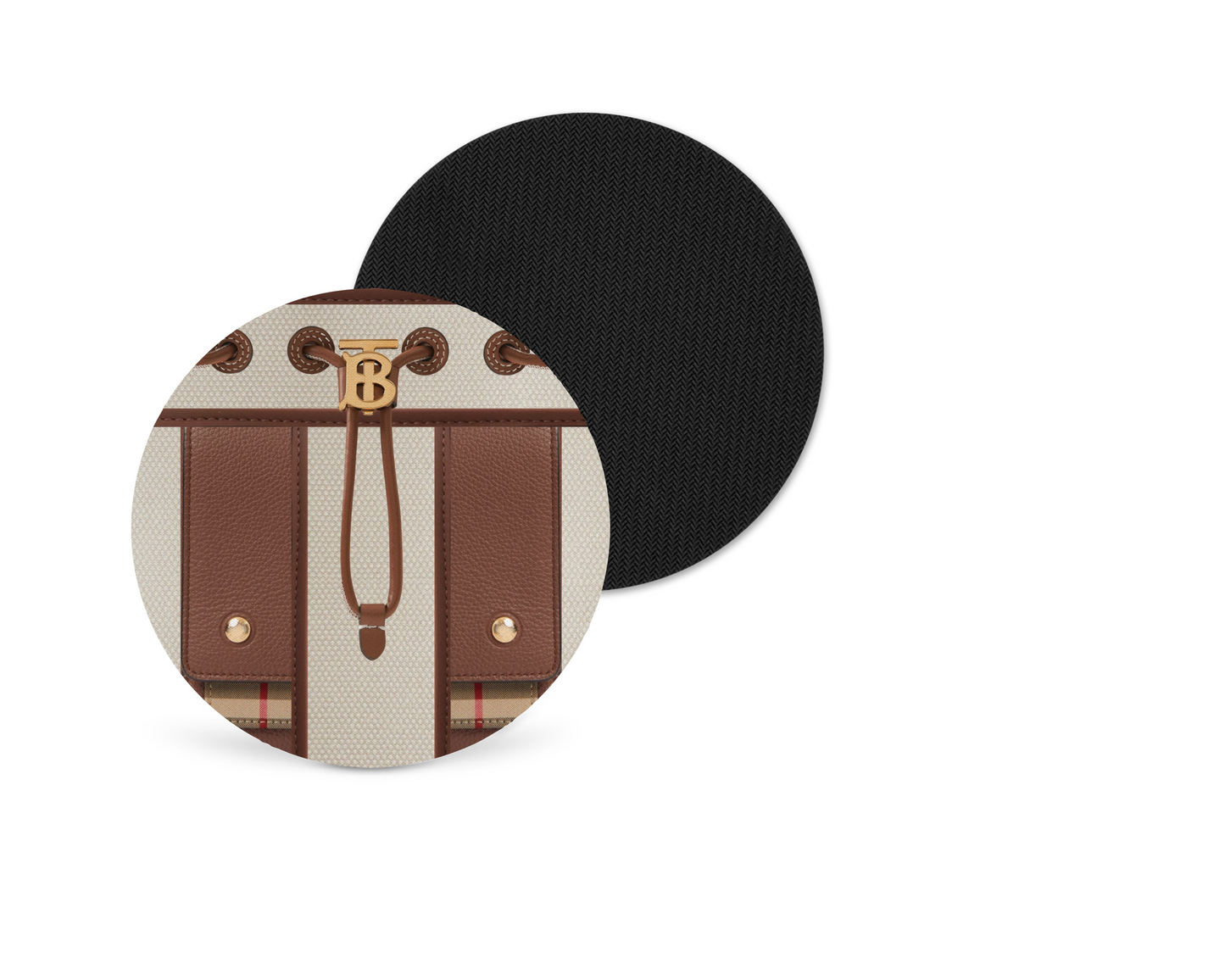 Burberry Inspired Neoprene Drink Coaster x2 (003)