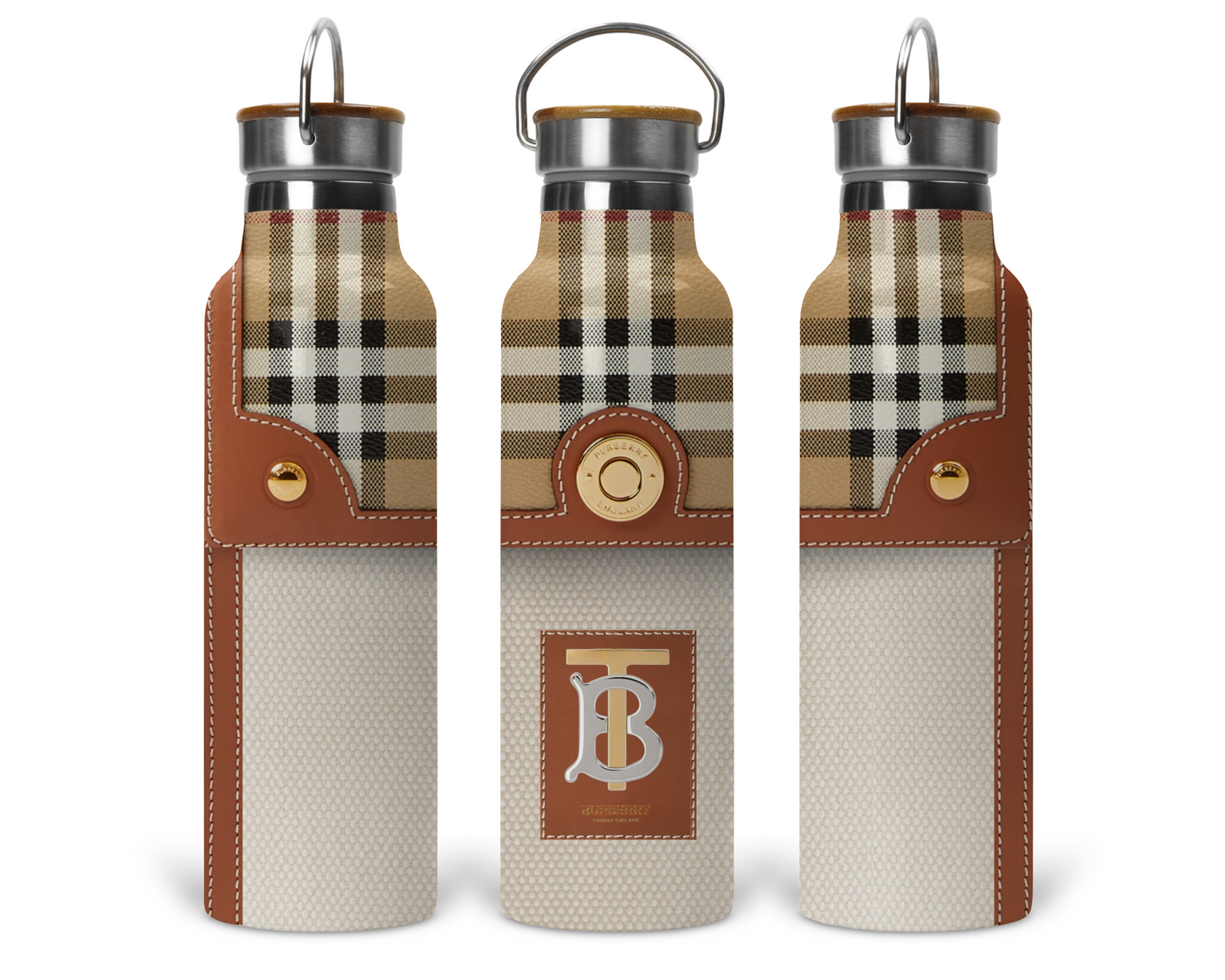 Burberry Handbag Inspired Tumbler (004)