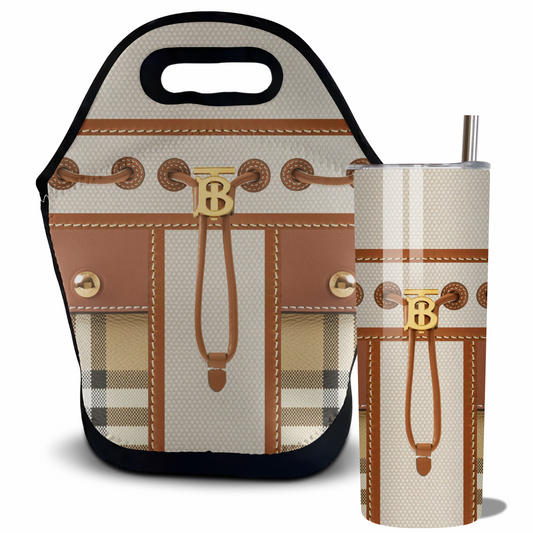 Burberry Inspired Lunch Tote Bag (005)