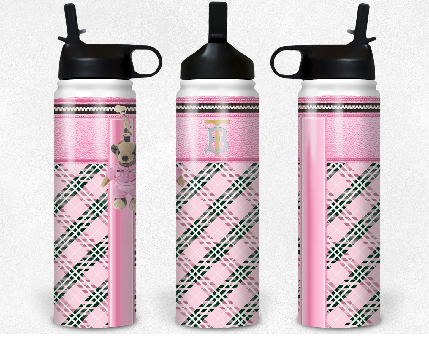 Burberry Handbag Inspired Tumbler (006)