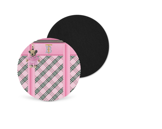 Burberry Inspired Neoprene Drink Coaster x2 (006)