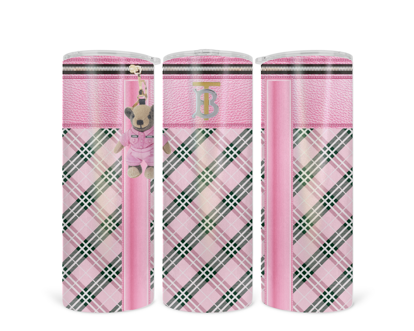 Burberry Handbag Inspired Tumbler (006)