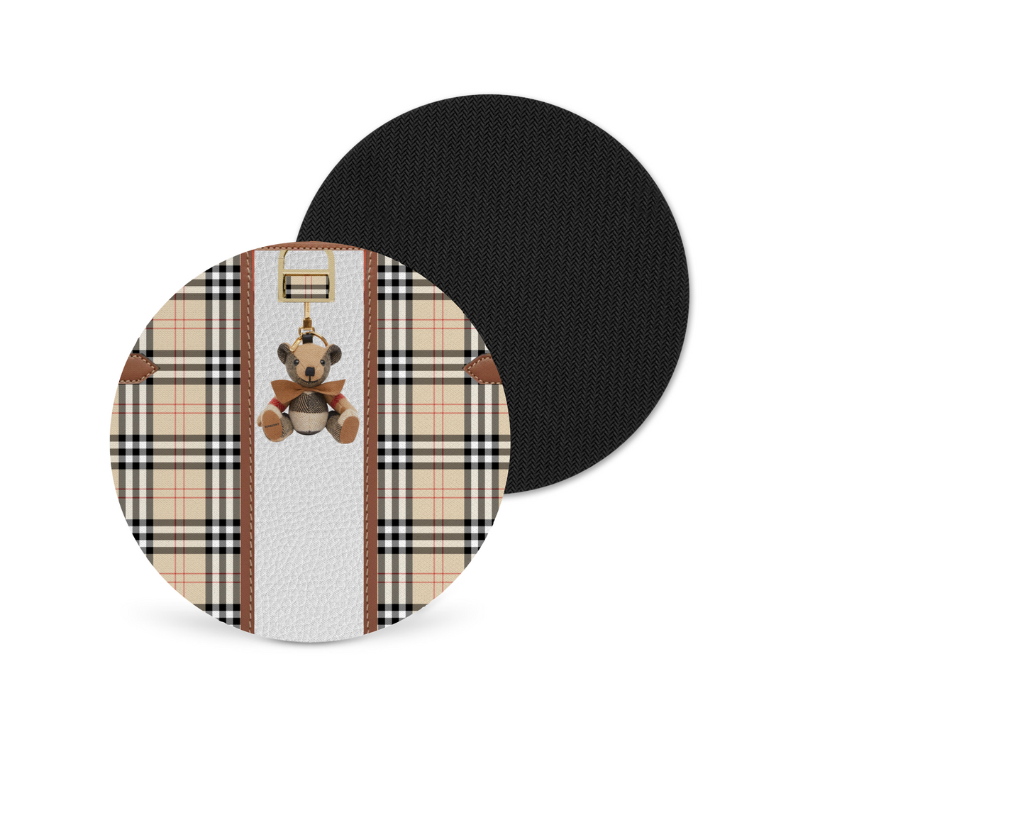 Burberry Inspired Neoprene Drink Coaster x2 (007)