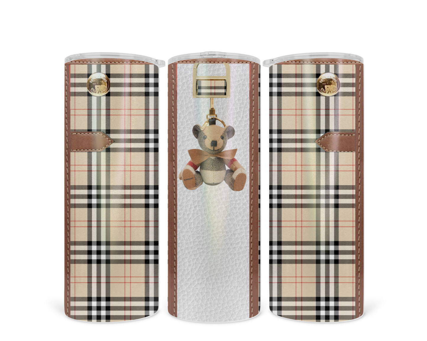 Burberry Handbag Inspired Tumbler (007)