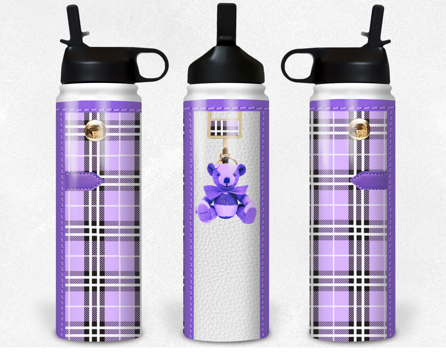 Burberry Handbag Inspired Tumbler (008)